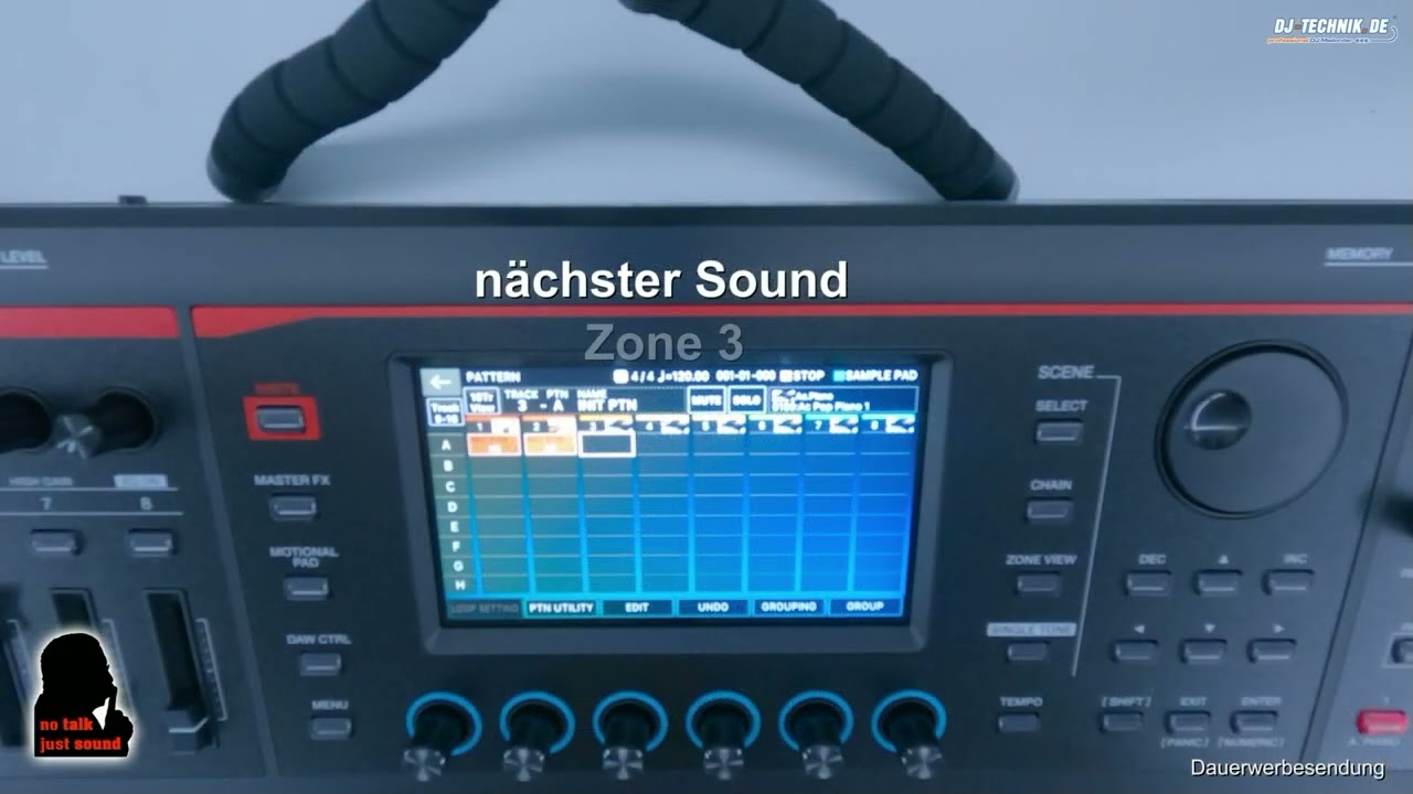 DJ-Technik.de - NO TALK, JUST SOUND - Roland FANTOM 06 SEQUENCER