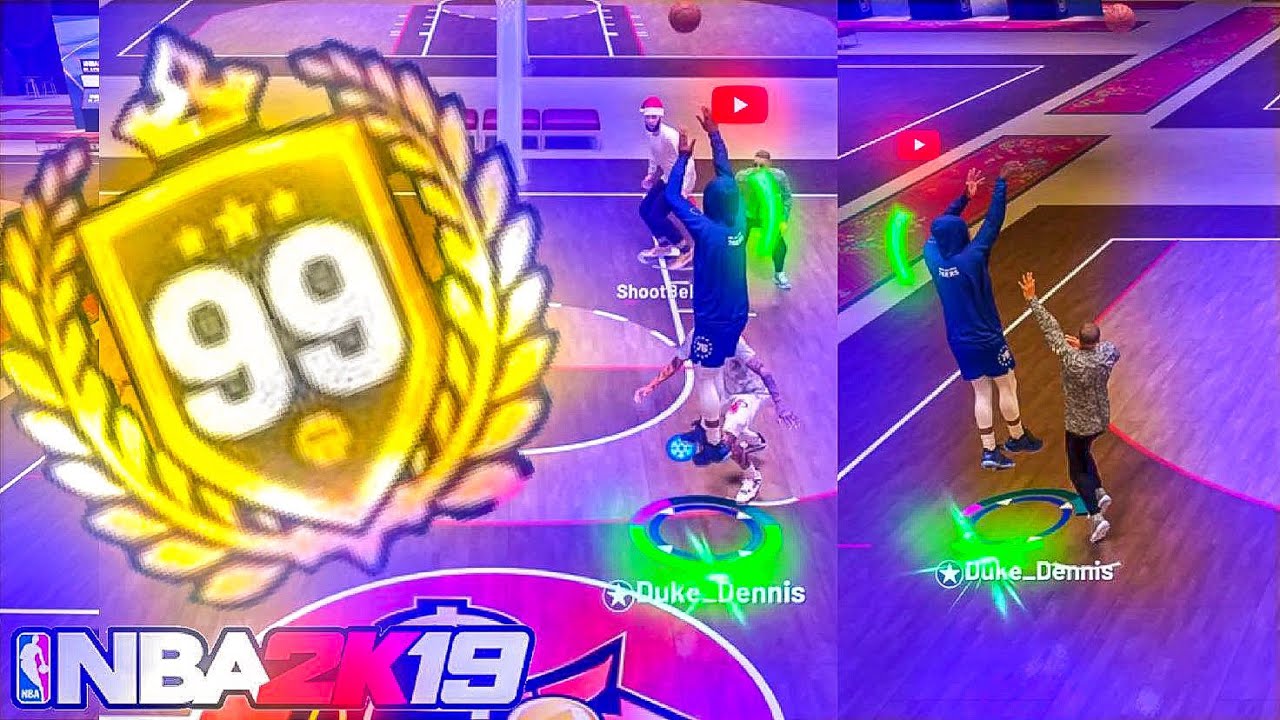 99 Overall Pure Sharp sent me his BEST JUMPSHOT ON NBA 2K19 and made me a 99 overall DEMIGOD!