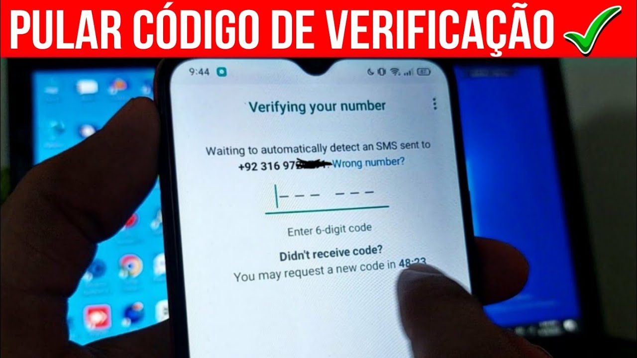 SAIU! Como Pular o Código de Verificação do Whatsapp (ATUALIZADO 2026)