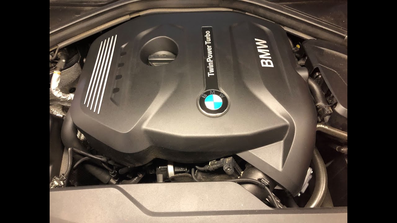 BMW F30 330i Oil Change B46 Twin Turbo 2.0 (2017)