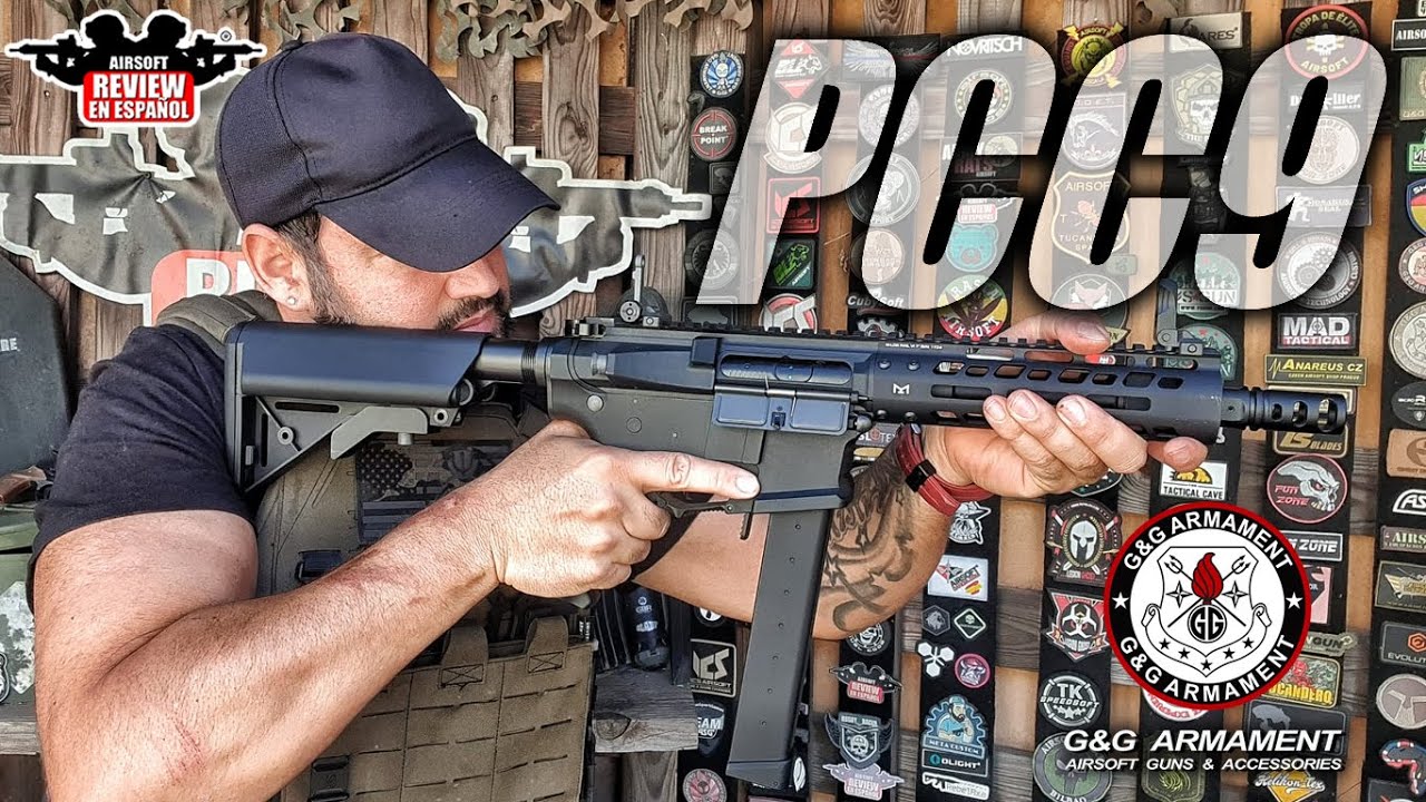 Subfusil PCC9 G&G el hermano mayor de la ARP9! ( Review & Test Shot🎯 ) | Airsoft Review en Español