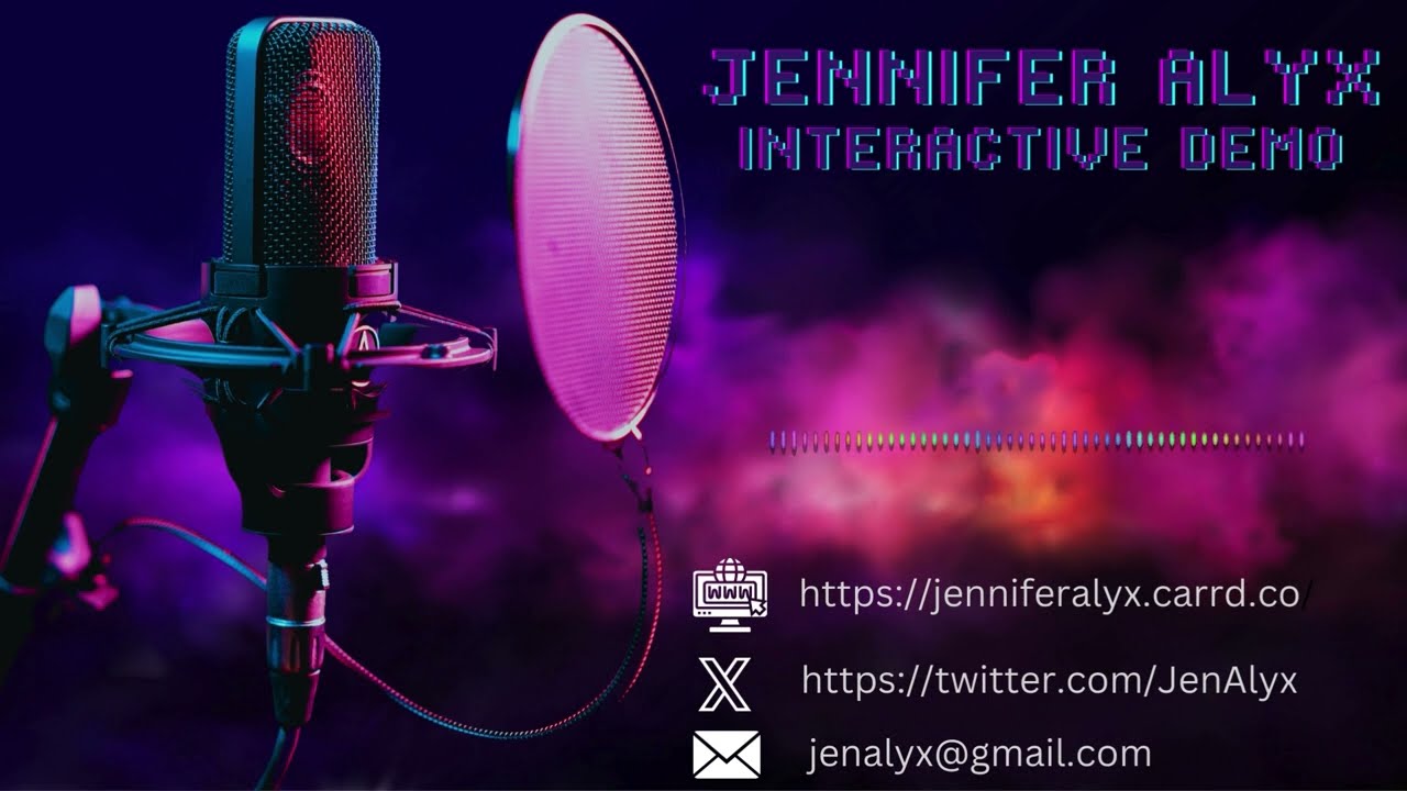 Interactive Voice Demo - Jennifer Alyx