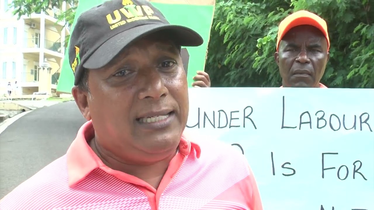 UWP Stages Protest Outside CIP Office