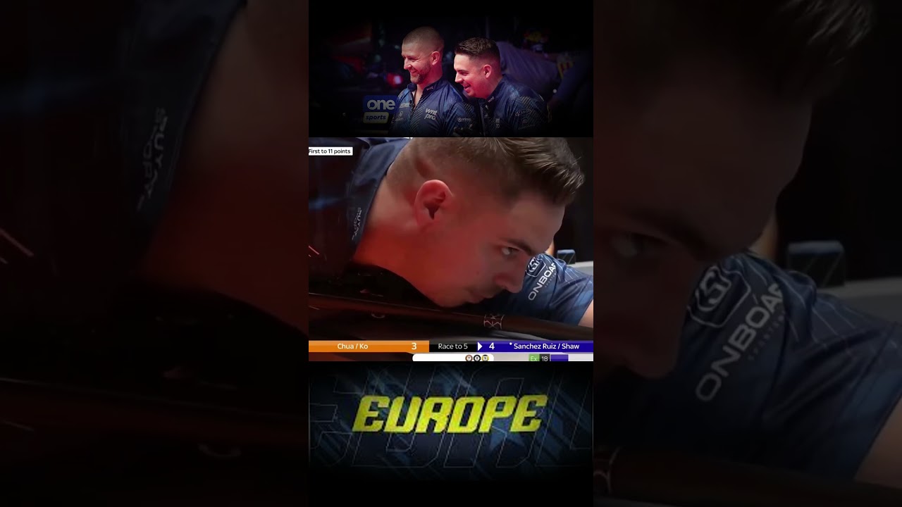 MATCH 11 RACK 8 | Johann Chua/Ko Pin Yi vs Jayson Shaw/Francisco Sanchez Ruiz | REYES CUP 2024