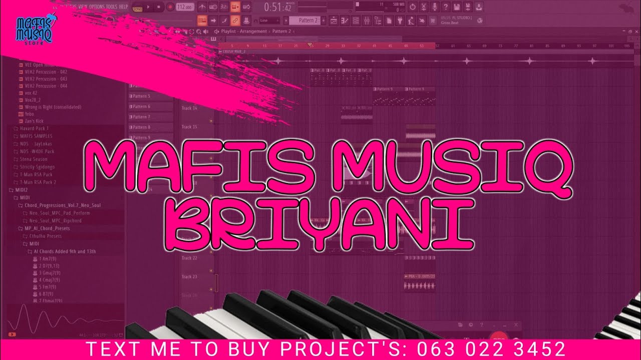 HOW TO MAKE BRIYANI LIKE MAFIS MUSIQ || FL STUDIO TUTORIAL 2025