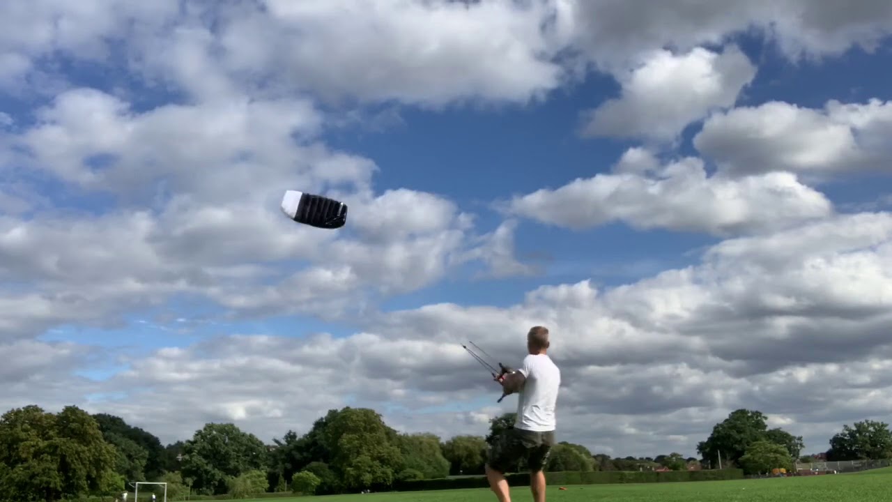 Test drive Trainer kite 15mph wind/20mph gust - Peter Lynn Impulse 3M TR