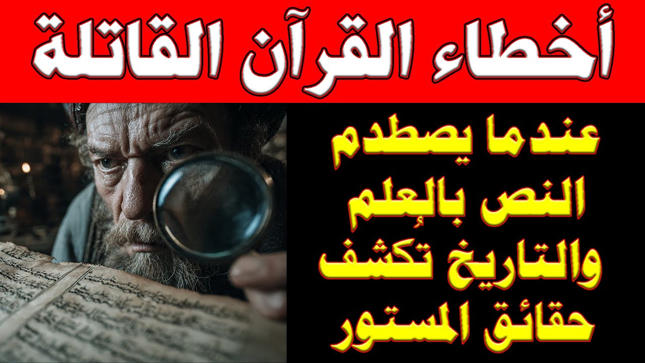 حقائق لن تتخيلها أبداً | أخطاء القران الرهيبة والصدام مع العلم والتاريخ