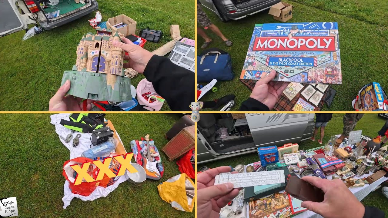 CAR BOOT SALE - Booty Bargains Aplenty! + BIG Announcement! - #carbootsale #bootsale #ebayseller