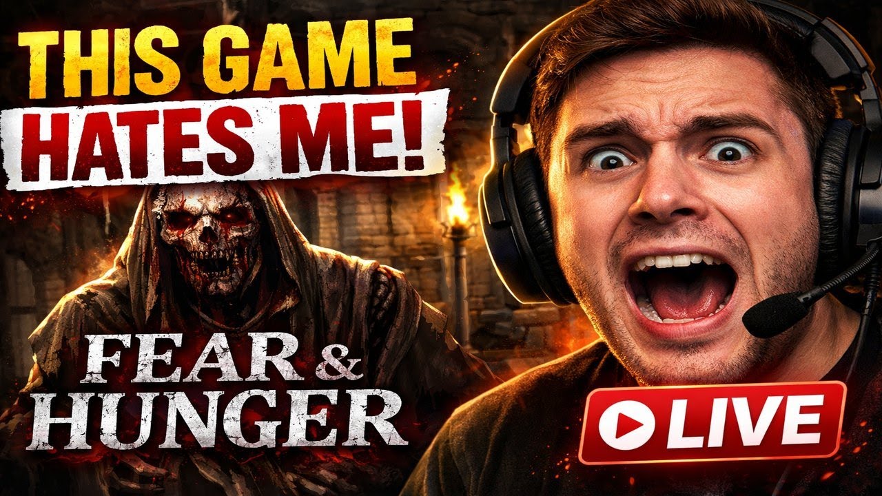 Fear & Hunger LIVE – Pain, Death, and Bad Decisions
