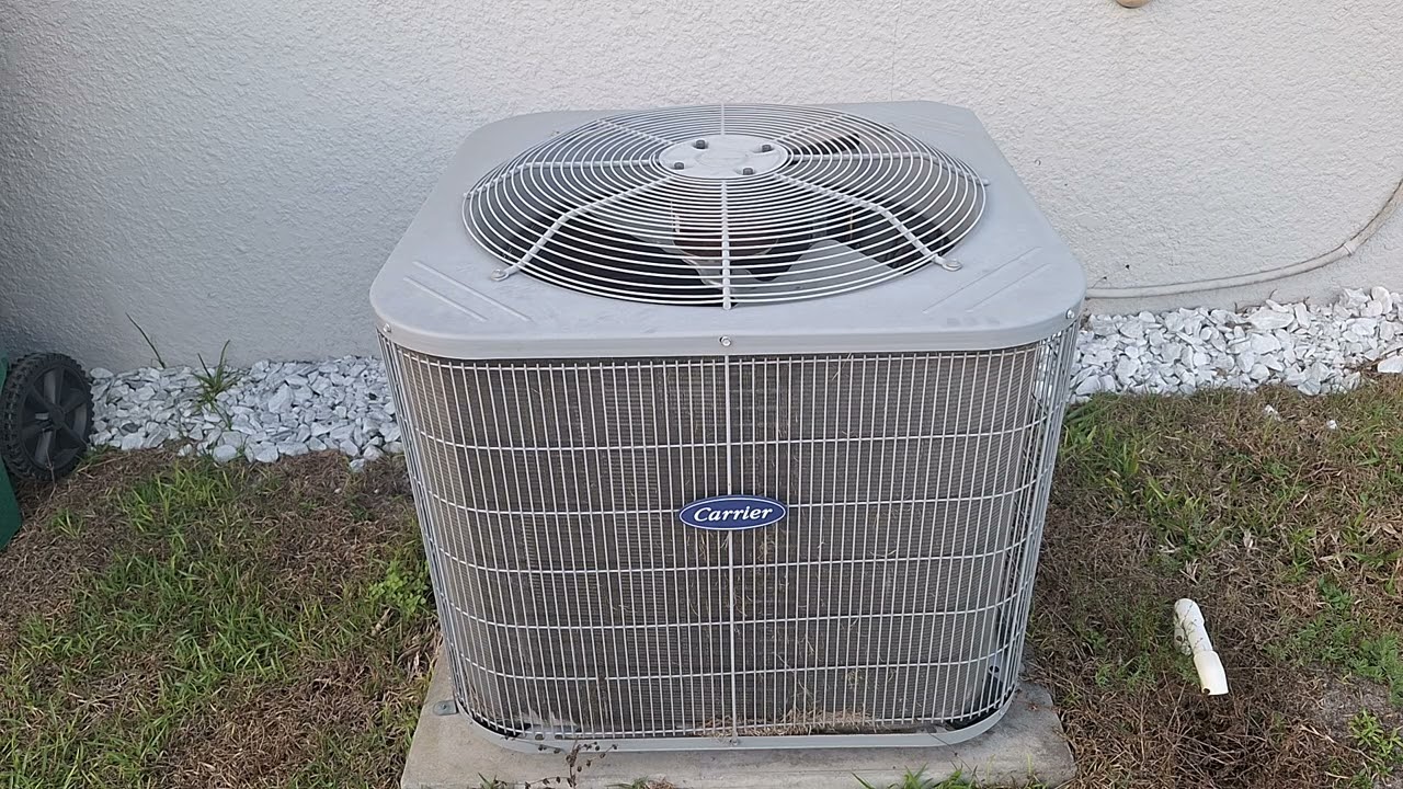 2020 Carrier Sentry CH14NB036P0GABAA Heat Pump Startup In 88°F.