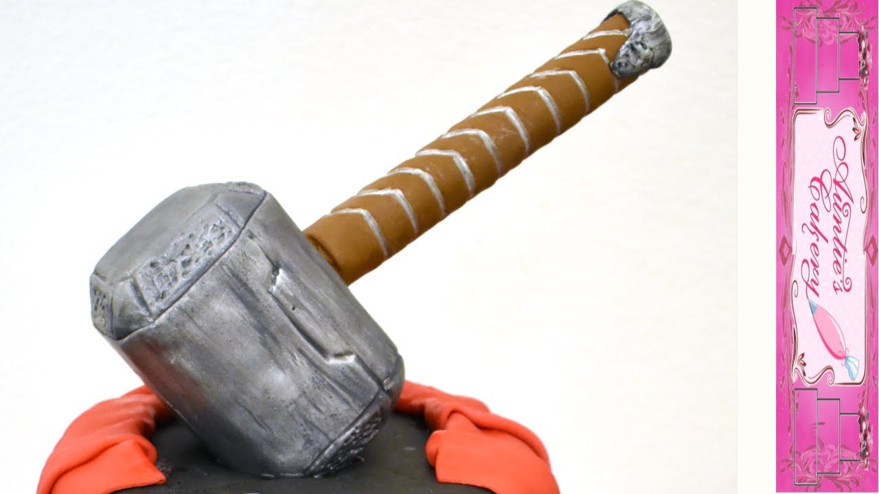 Thor's Hammer made with Yummy Rice Crispy Treat