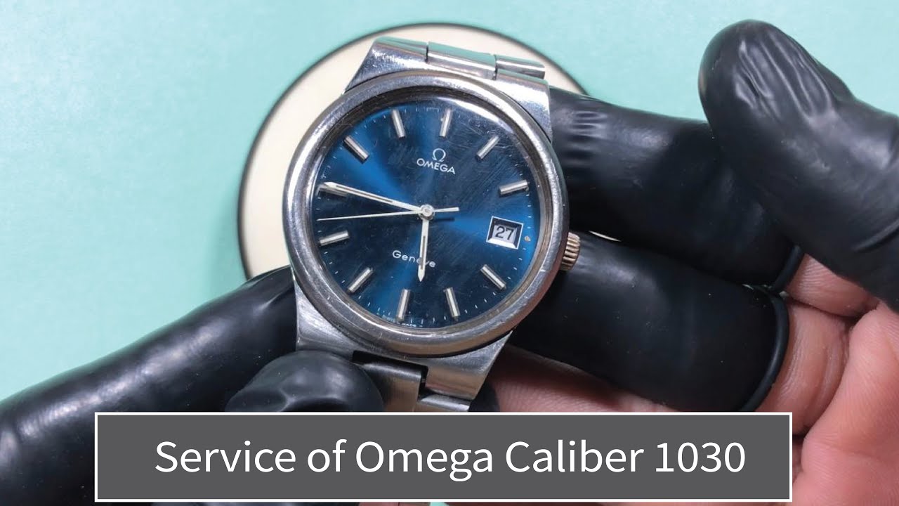 Service and Polishing of Omega Geneve Manual Wind Caliber 1030