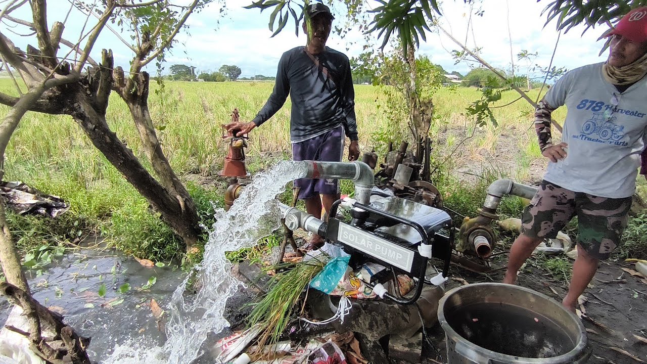 Solar pump sa Gerona Tarlac! Install po ulit tayo sa gitnang bukid!