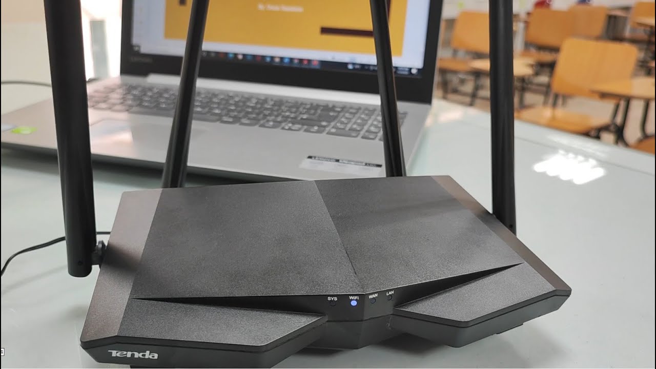 ضبط اعدادات راوتر Tenda AC1200 Smart Dual-Band WiFi Router
