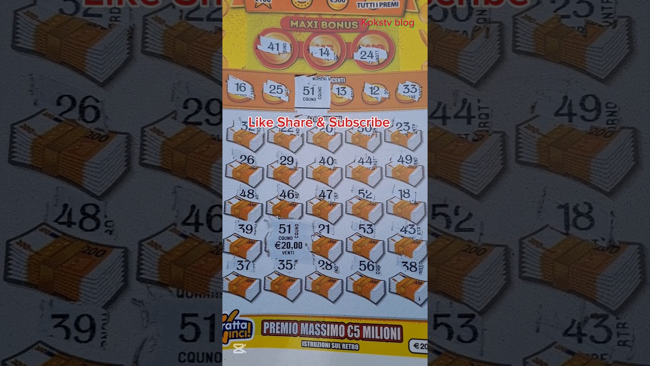 Maxi Miliardario.. #grattavinci #lottery #scratchtowincash #scratchchallenge #lotterytickets