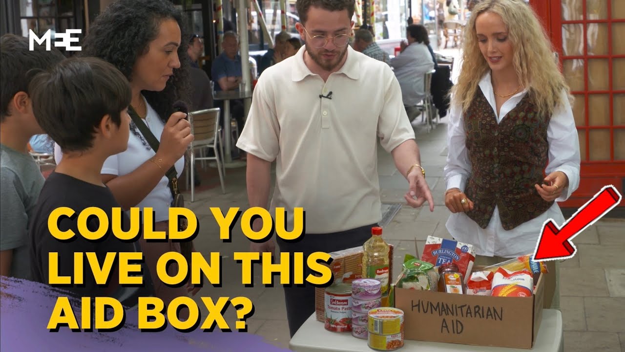 Gaza aid boxes: Would you survive on this? | Ask the City