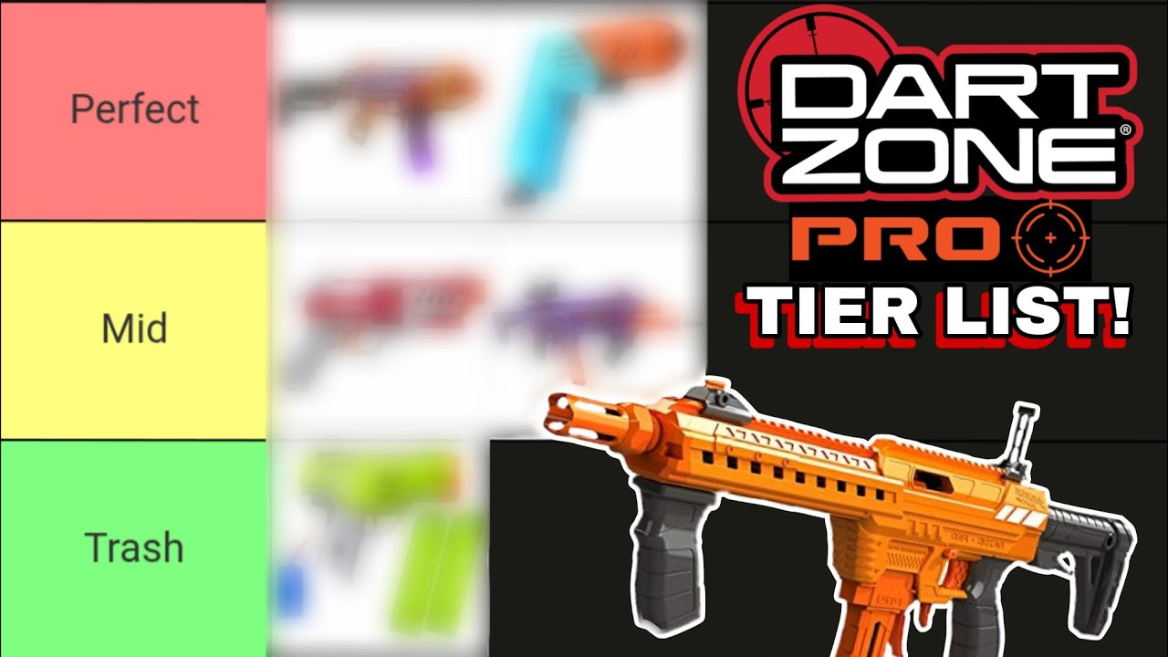 Dart Zone Pro Blaster Tier List