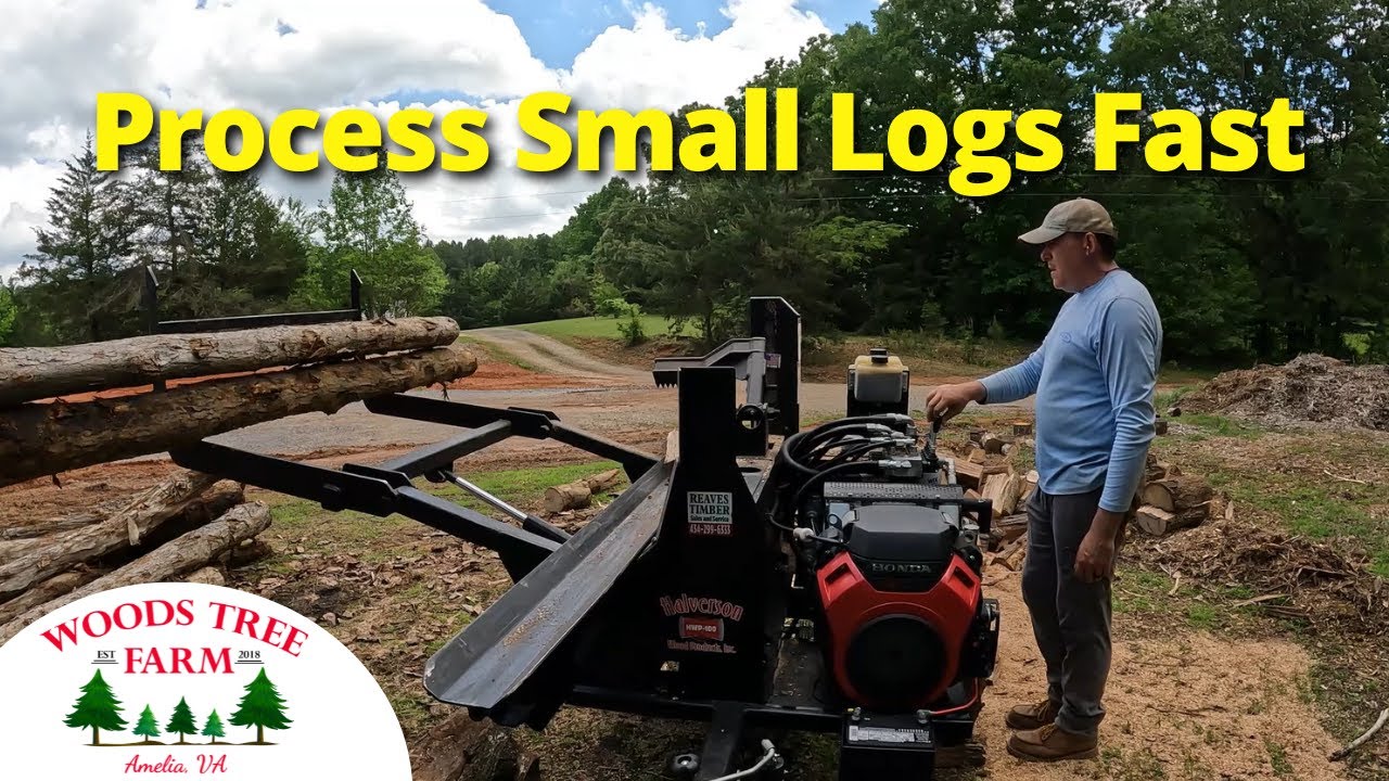 Halverson HWP-100-TR - The Perfect Small Log Processor?