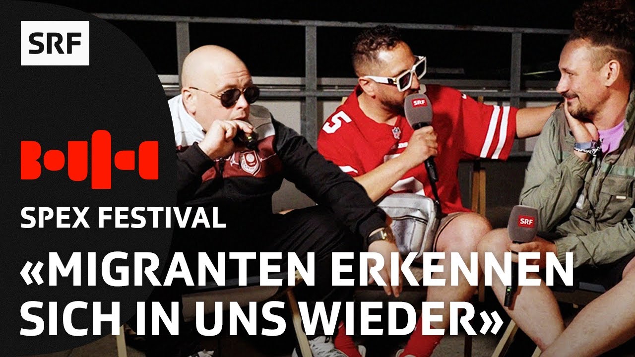 Spex Festival: Celo & Abdi geben Pablo nach diesem Interview Props! | Festivalsommer 2023 SRF Bounce