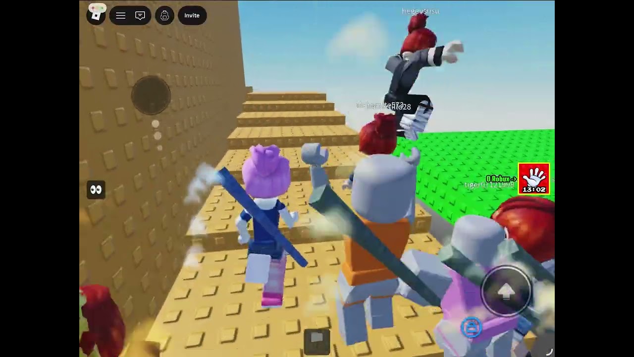 Playing a worm tower💙💙😍😍
