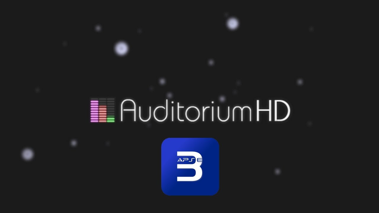 (aPS3e) Auditorium HD TEST