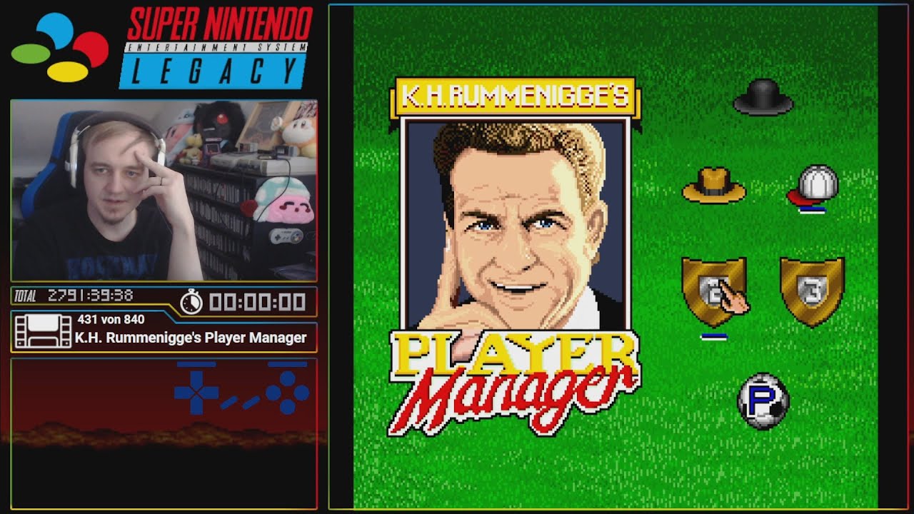 SNES Legacy #431- Kevin Keegan's Player Manager (Part 1/2)