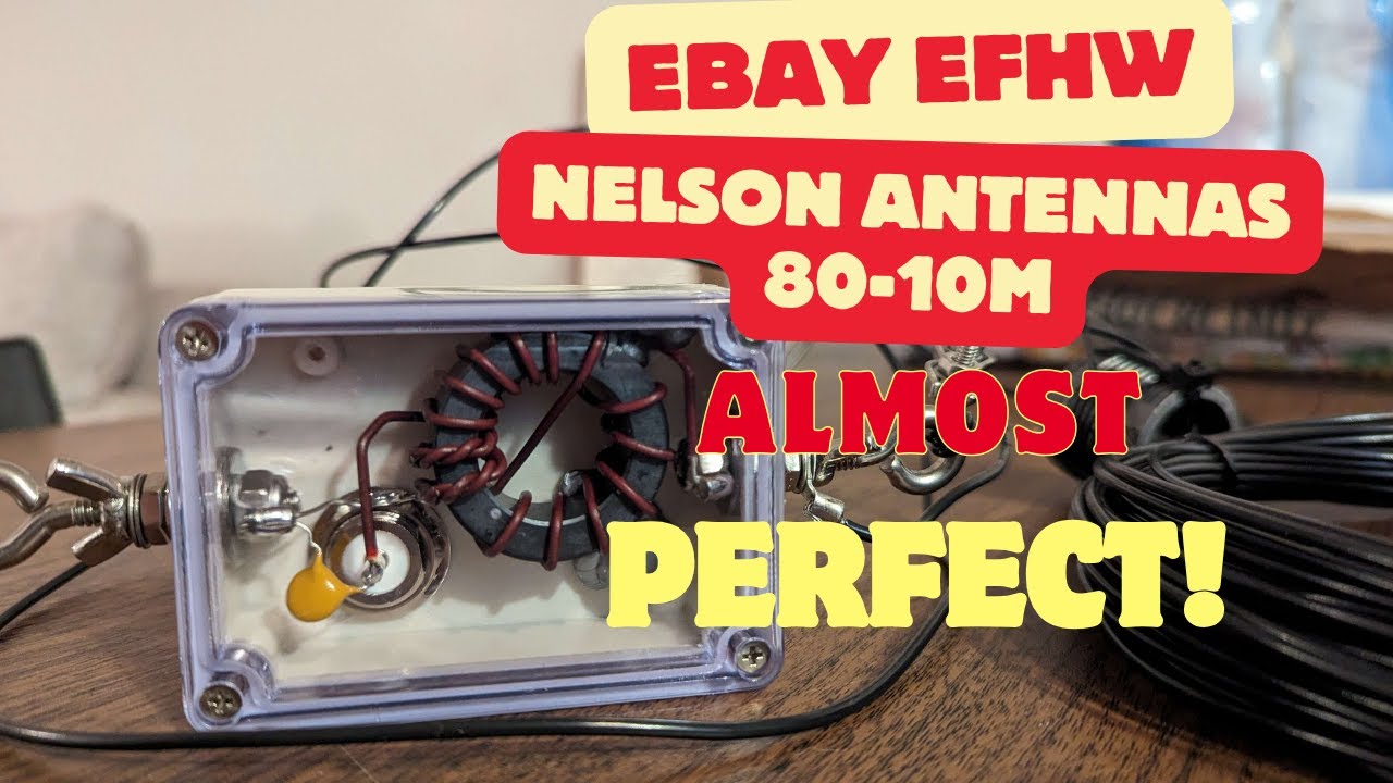 The best Budget EBAY EFHW? - Nelson Antennas 80-10m Review