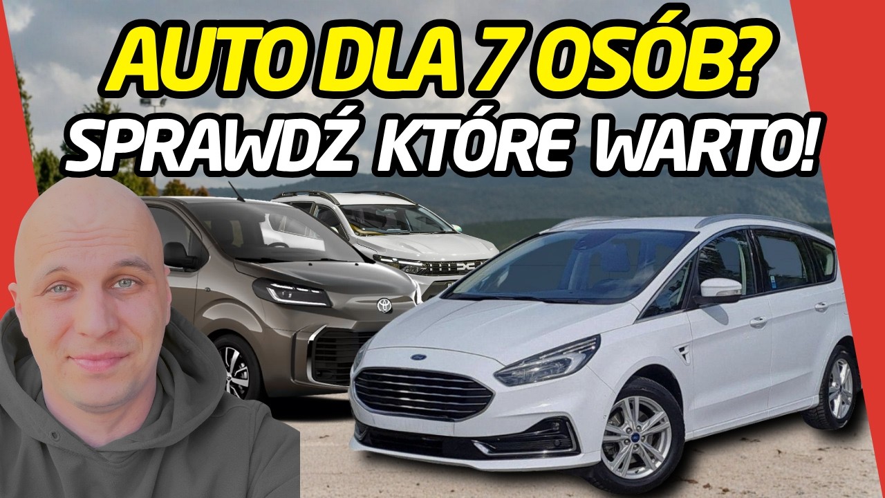 Najlepsze auta rodzinne z 7 miejscami