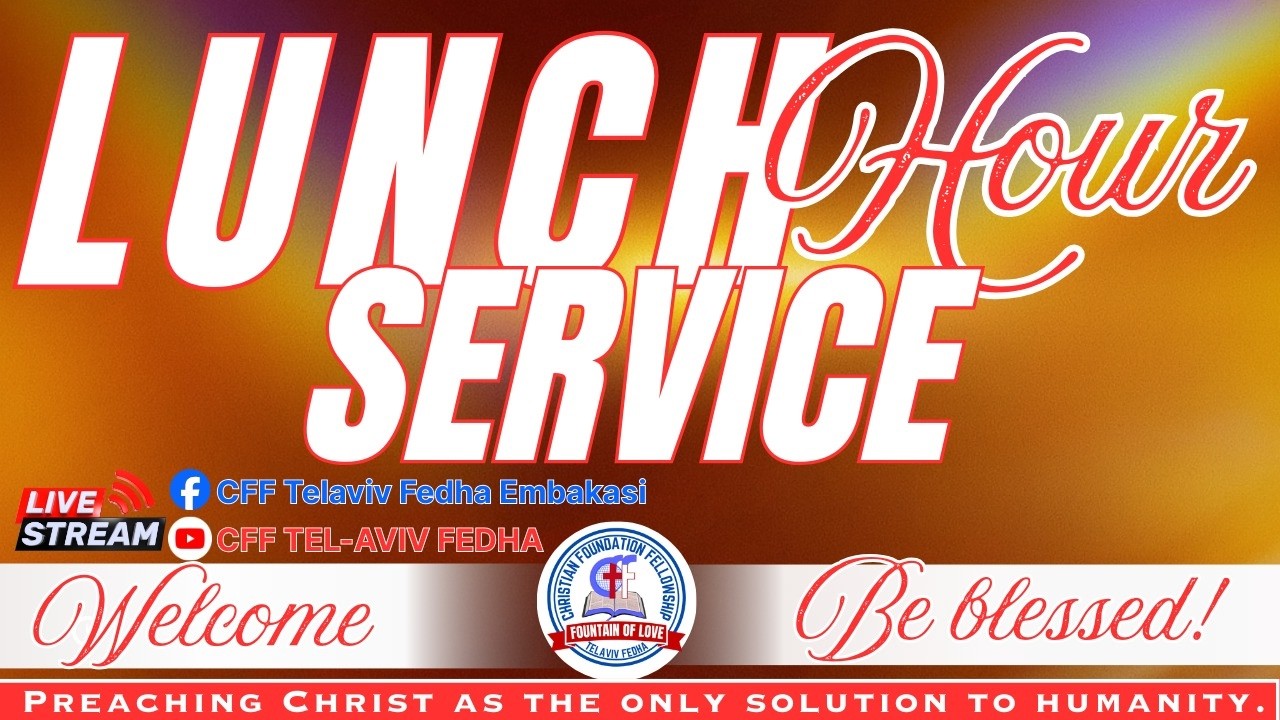 LUNCH HOUR SERVICE  || 13th feb 2026 ||| Pst. Mwaura John