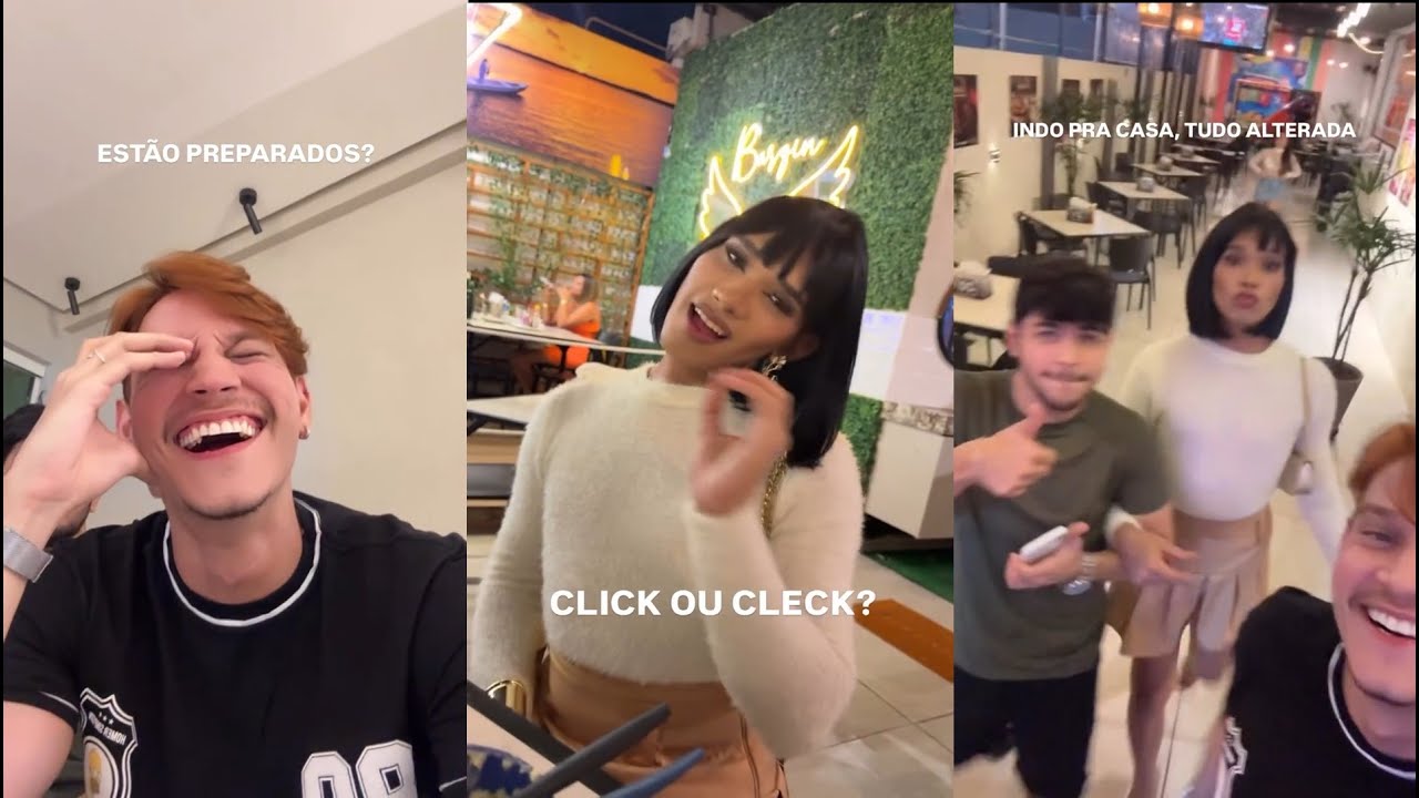 LUELVES SAI PRA JANTAR COM CAIO E KLEYTON - Stories do Luelves