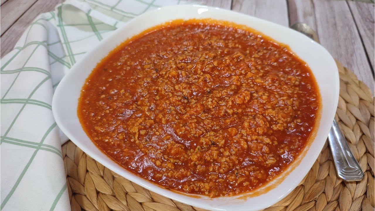 SALSA BOLOÑESA, perfecta para acompañar lo que desees! Con Mambo!.