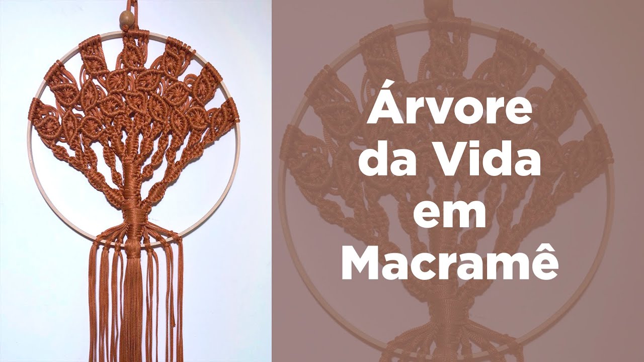 Árvore da Vida em Macramê