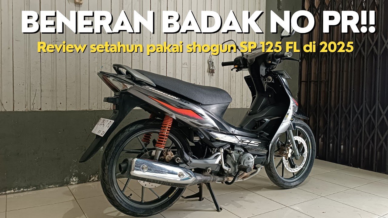 Motor Shogun SP125 FL, Setahun Pakai Cuma Ganti Oli??