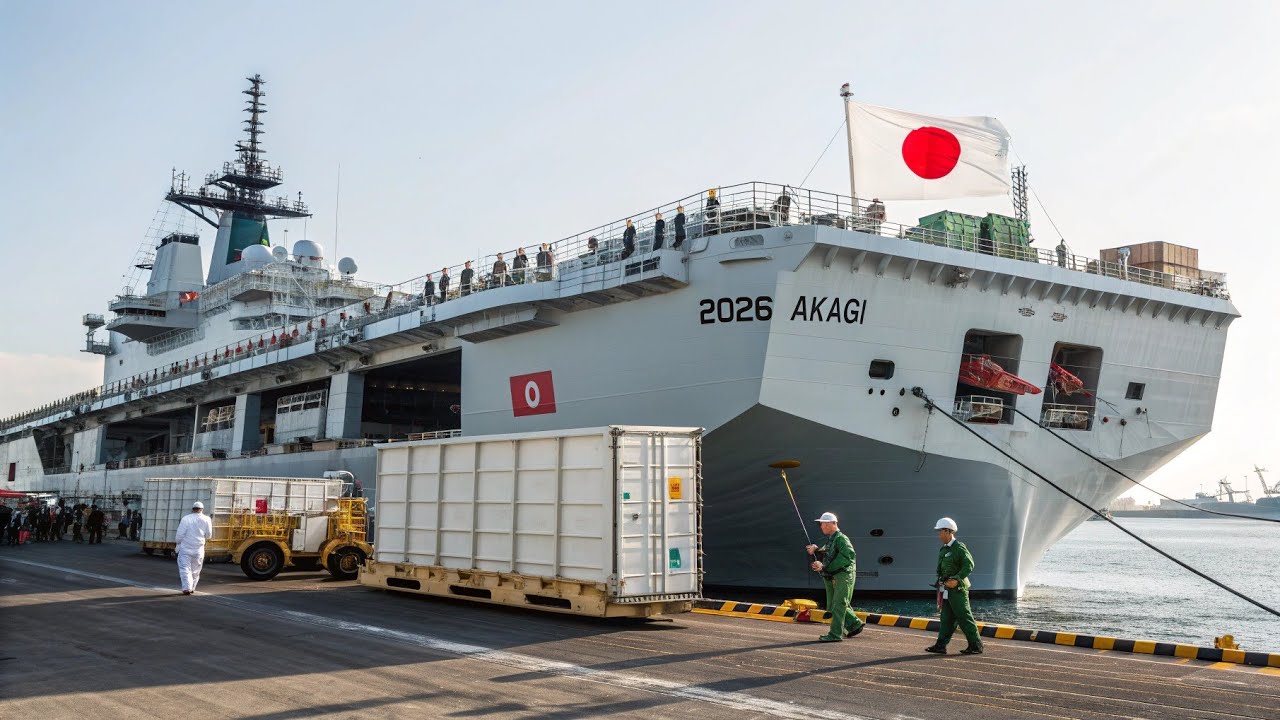 2026年型武蔵航空母艦｜日本が誇る次世代・未来の海上要塞がついに登場！