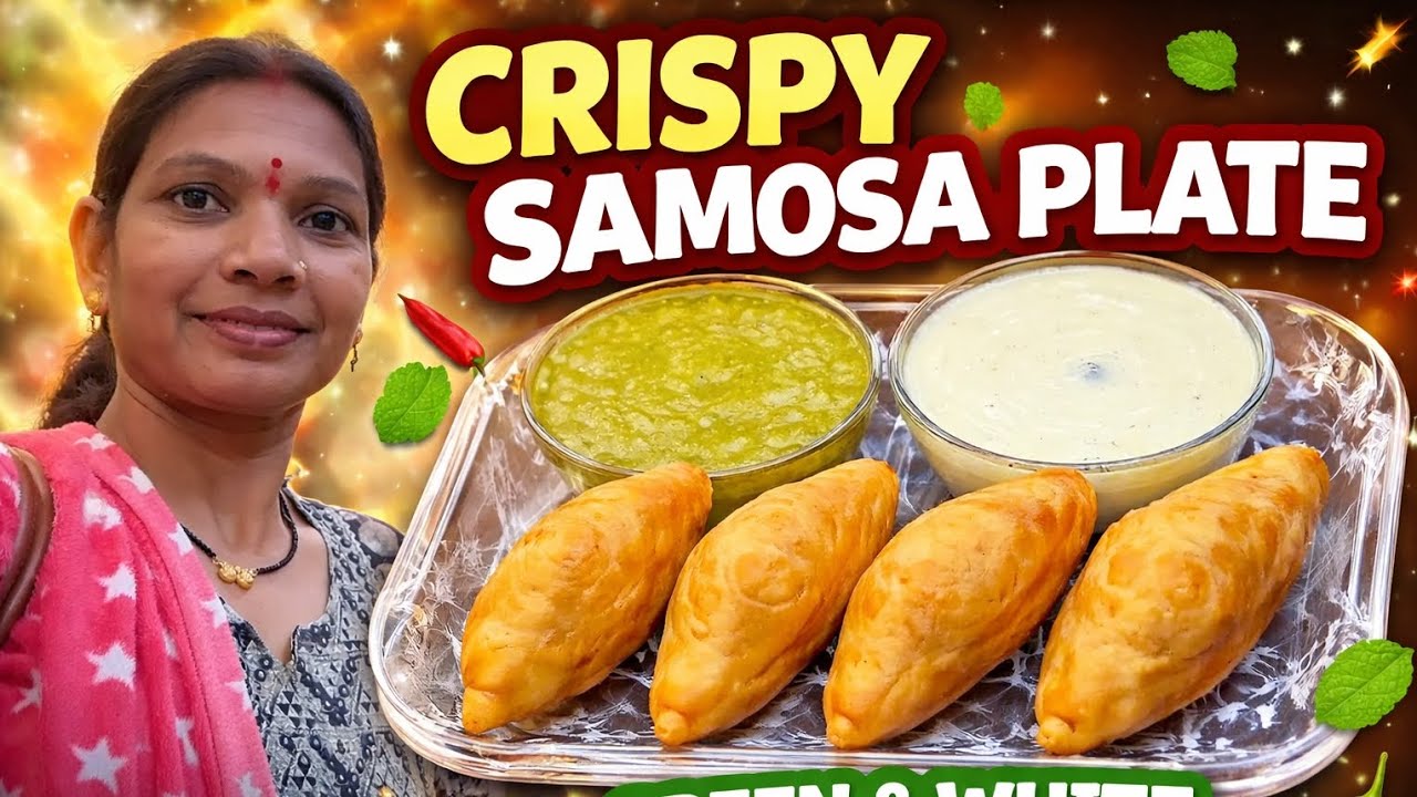 Easy Samosa Recipe | Ghar Par Kurkura Samosa 😋