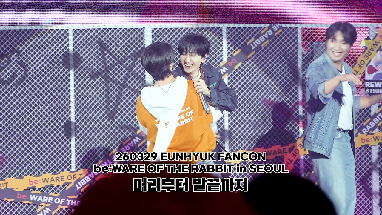 260329 EUNHYUK FANCON 은혁 동해 머리부터 발끝까지