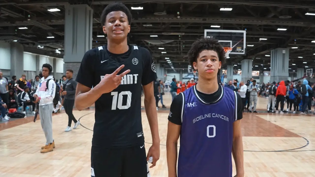 #1 Ranked BABA OLADOTUN and  DURANT EYBL went to war with underdog SIDELINE CANCER MHC again!!!