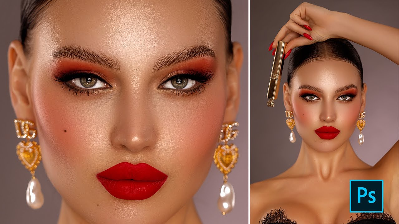 High End Professional Retouch - Beauty Retouch ( Photoshop )