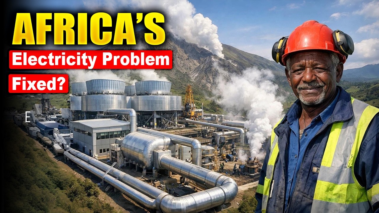 How Kenya Built Africa's First Geothermal Power Plant in a Volcano | INSANE Volcano Power Plant