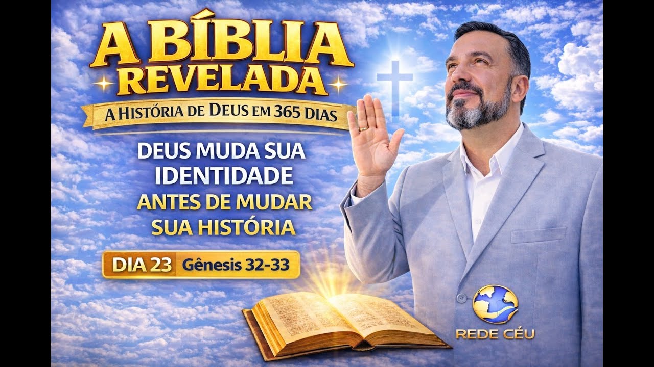 📖 BÍBLIA REVELADA – DIA 23 | GÊNESIS 32–33