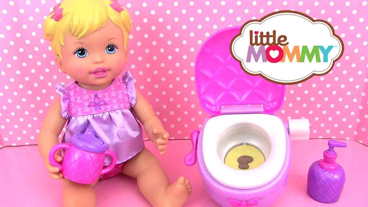 Little Mommy Princess and the Potty Time B&eacute;b&eacute; Poupon va au pot WC toilettes