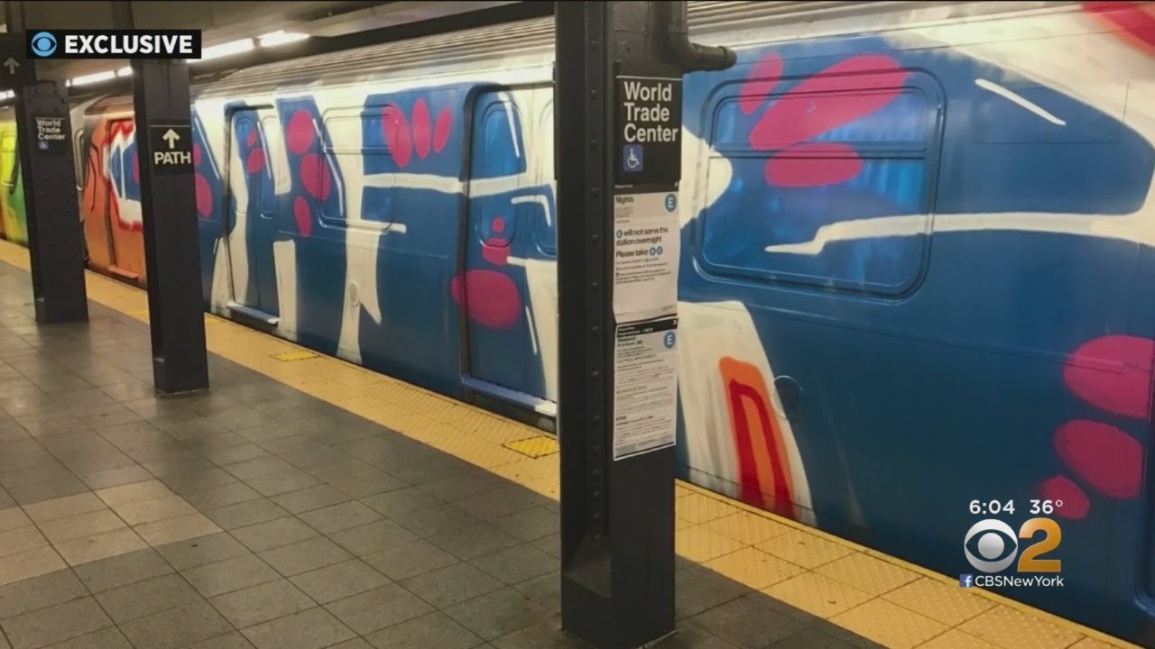 Graffiti-Covered Subway Trains Spark War Of Words