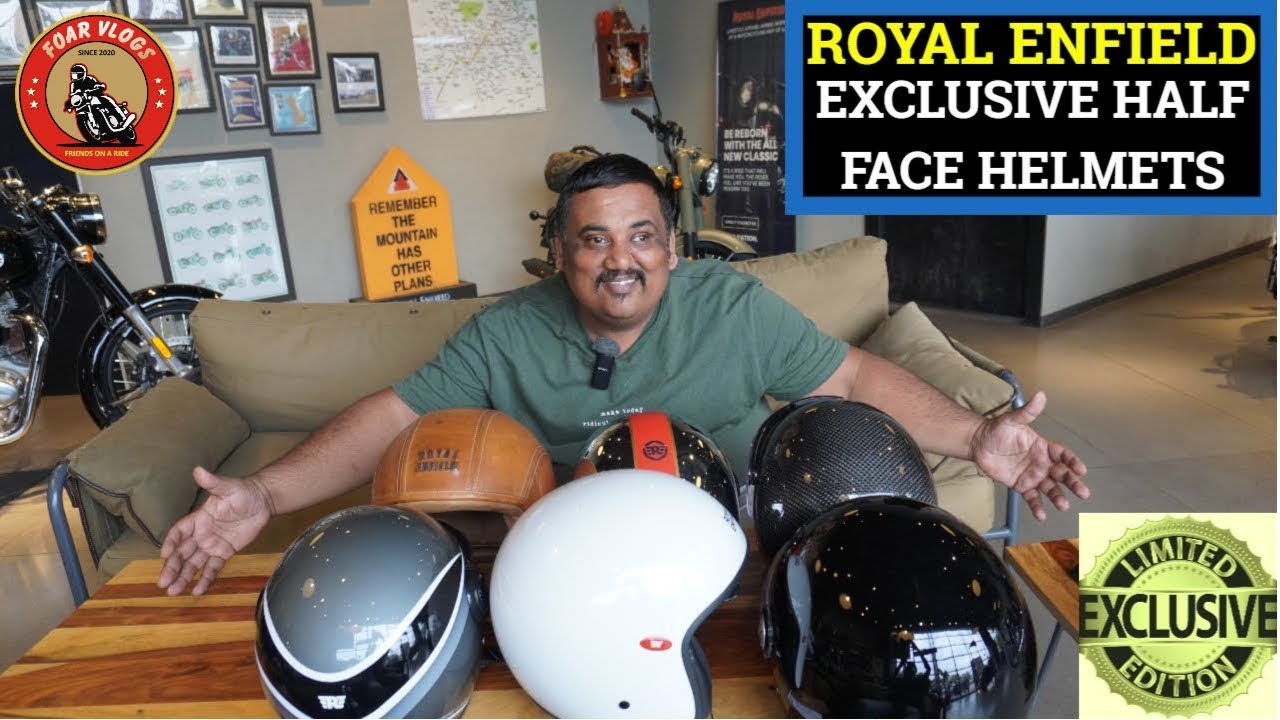Royal Enfield Exclusive Half Face Helmets | Limited Edition Time Helmets 🔥🔥🔥अब आया मजा  Vlog No 607