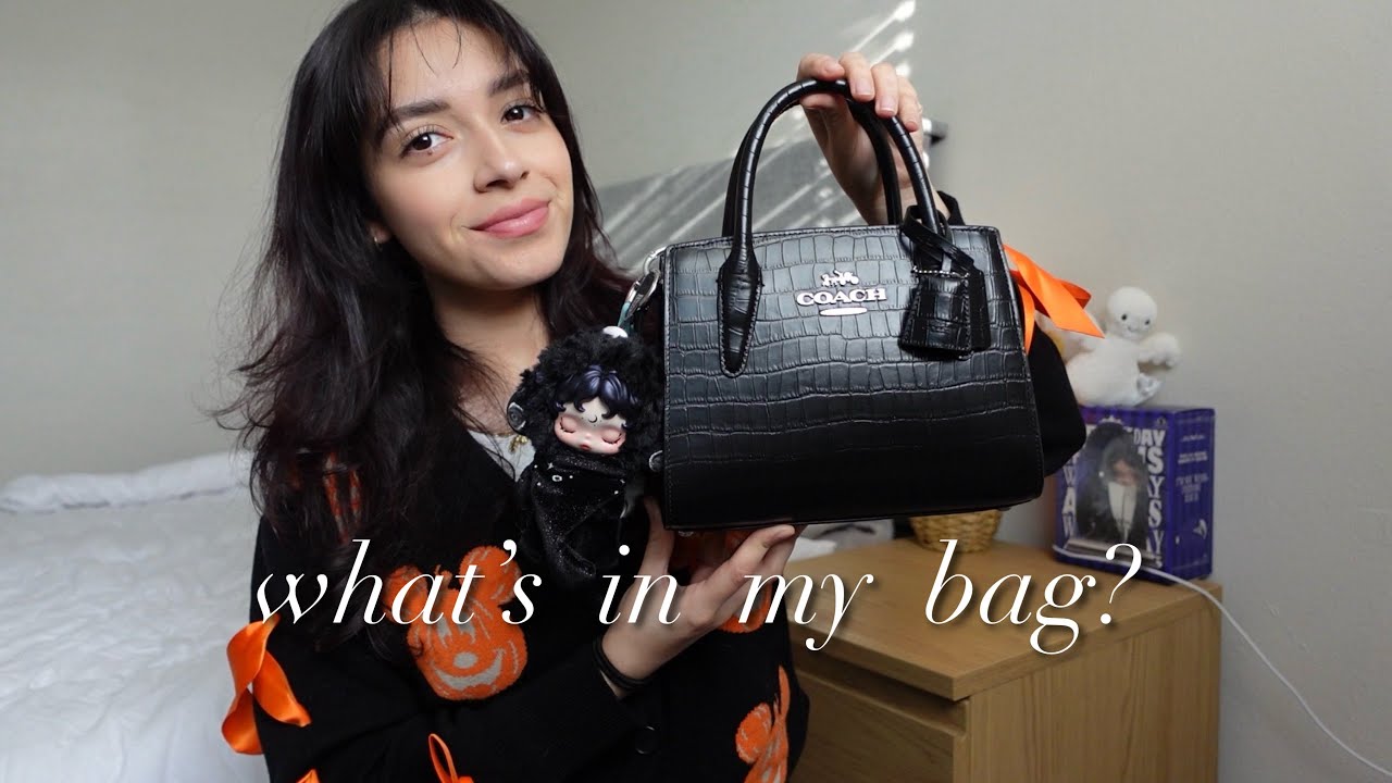 what’s in my everyday bag 🍁
