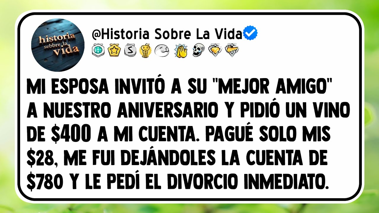 Mi esposa invitó a su 