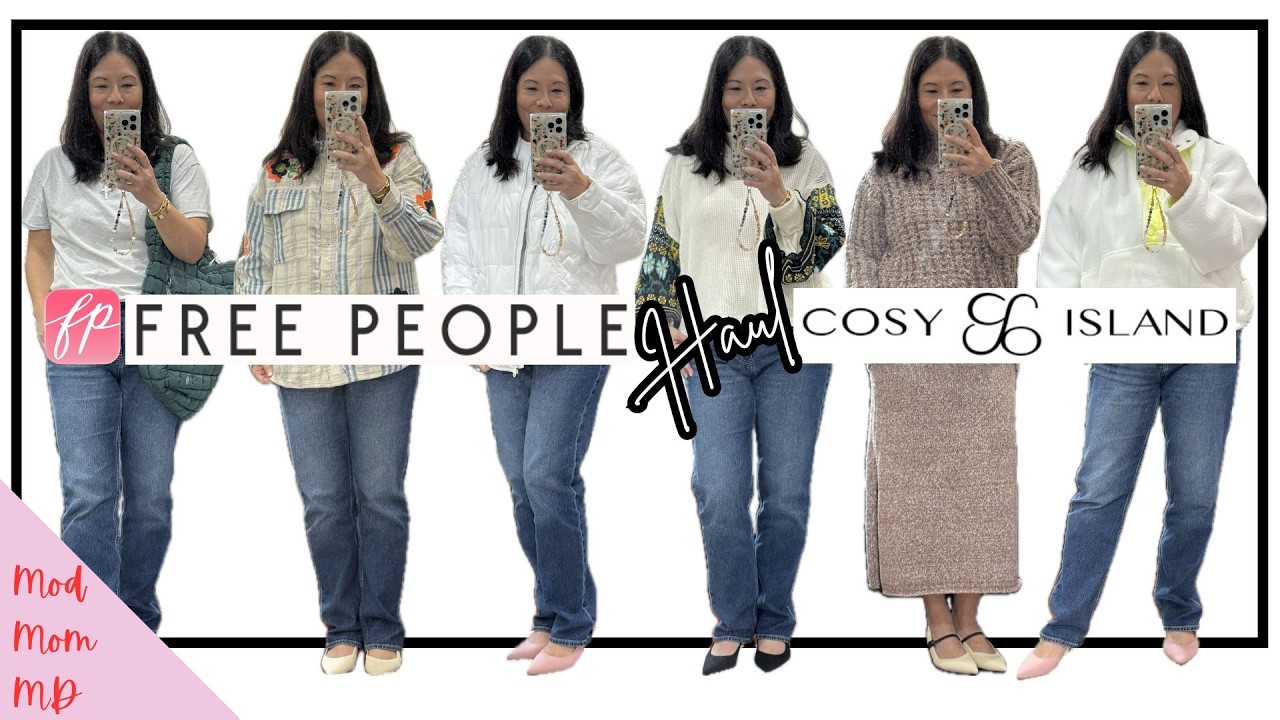 Покупки в Free People и COSY ISLAND | Стиль для работы и повседневной жизни | modmom md