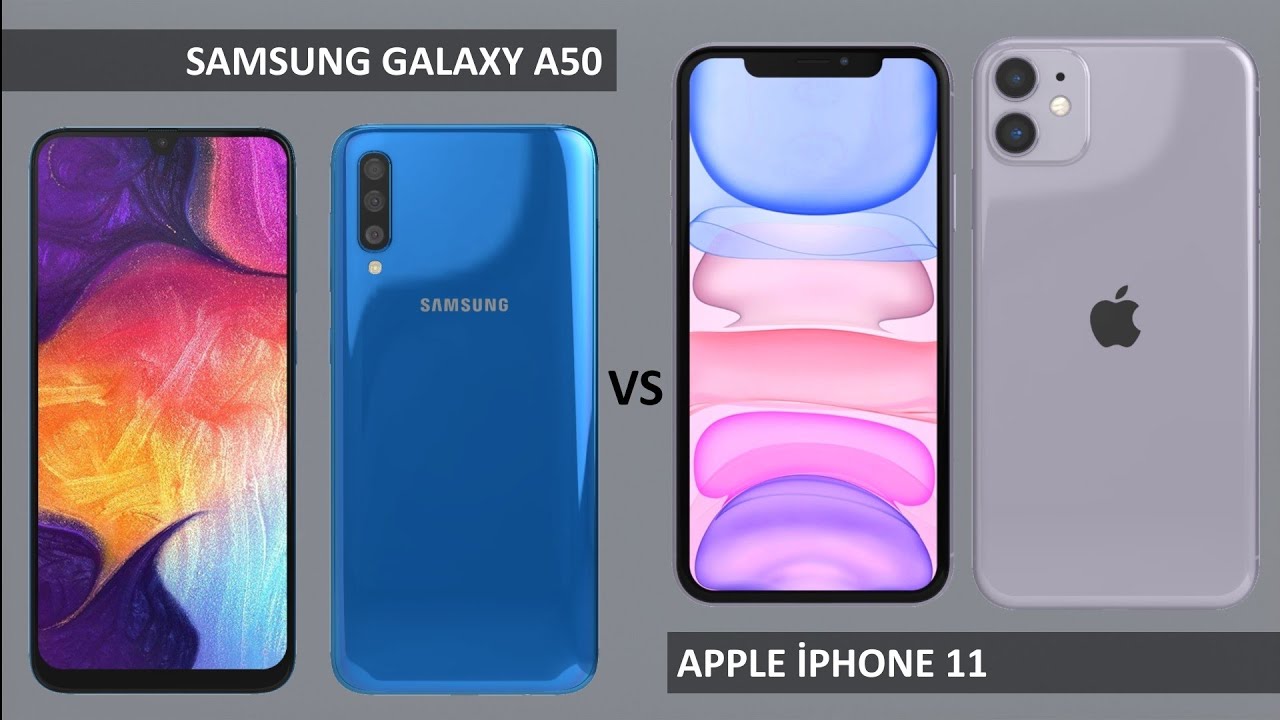 Samsung Galaxy A50 VS İPhone 11 🔥