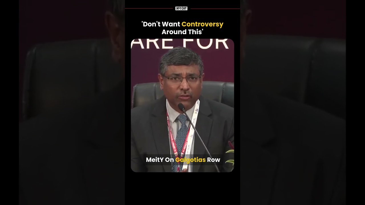 MeitY Secretary On Galgotias University Being Asked To Vacate AI Summit | Uncut