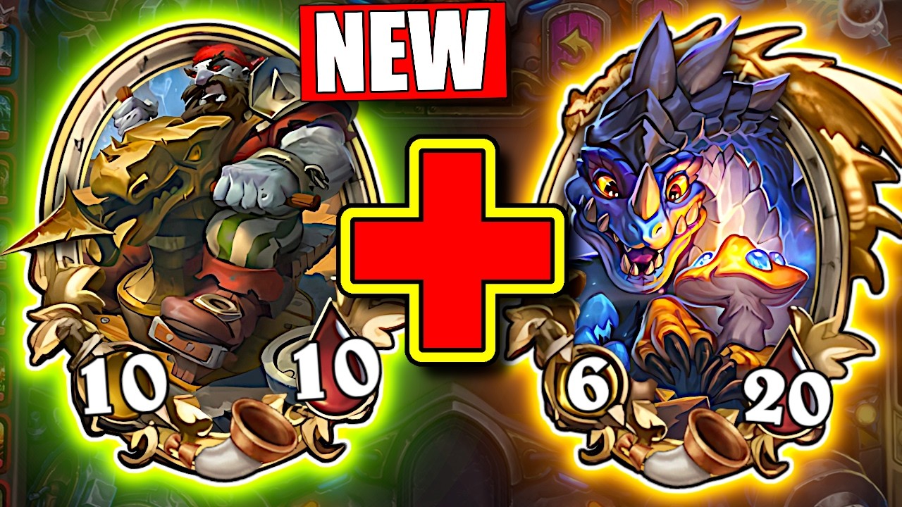 The New Pirate/Dragon Strategy! | Hearthstone Battlegrounds