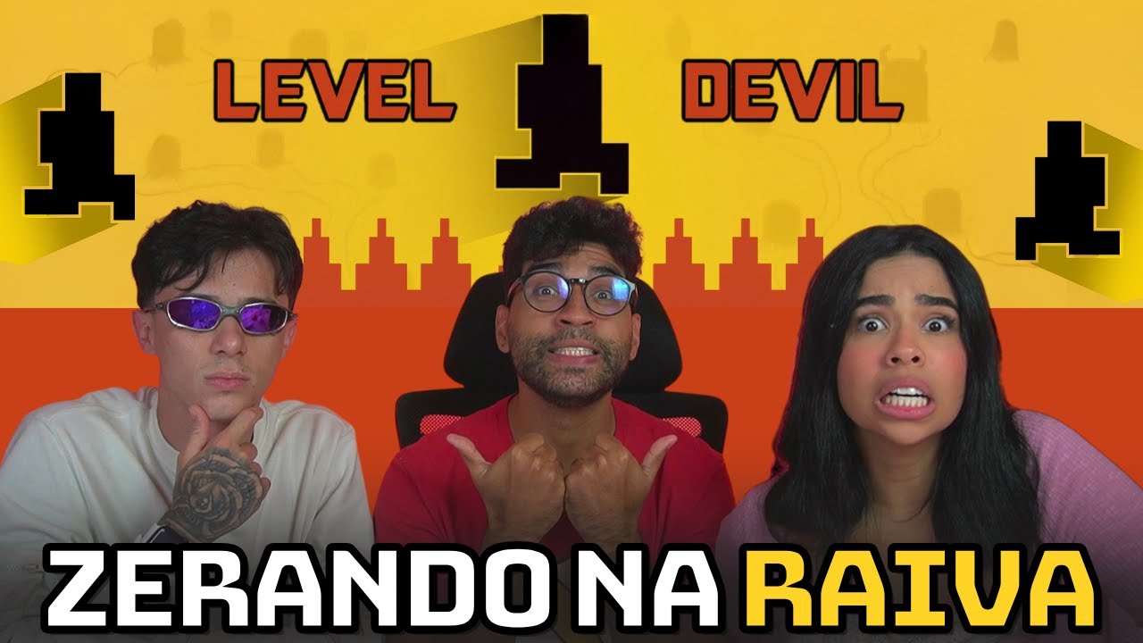 COMPETIÇÃO com minha FAMÍLIA no LEVEL DEVIL - Jogo Hard!